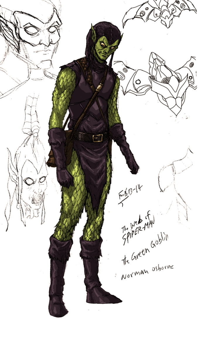 green goblin concept art