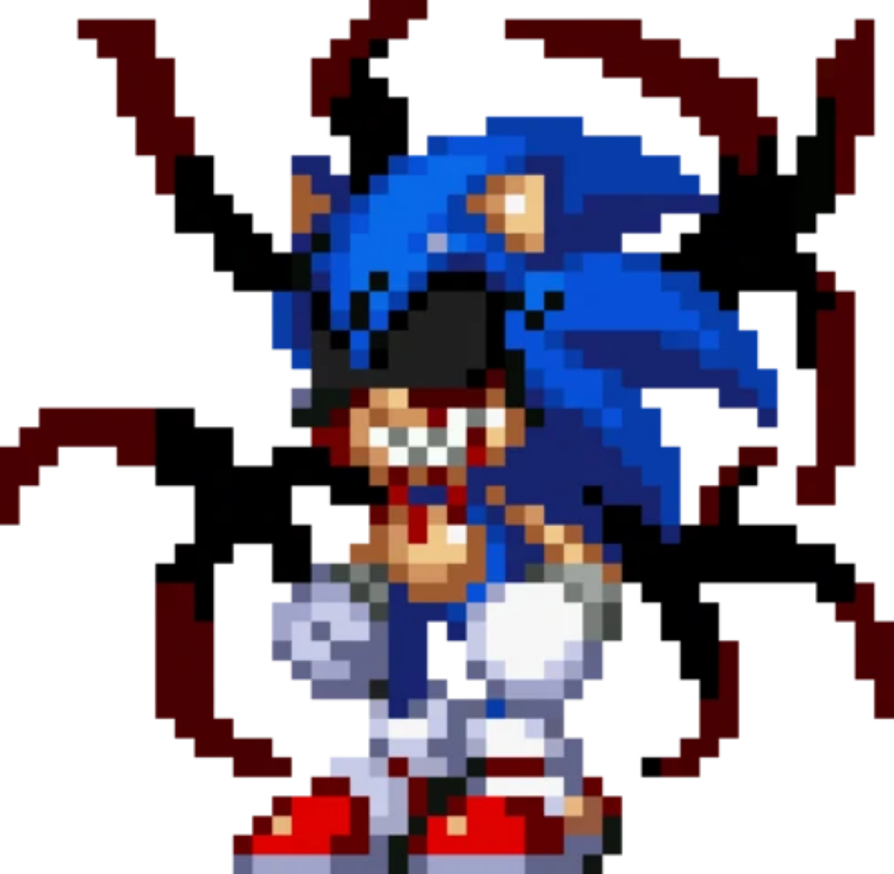 I deadass love when I Mania-Style Mod.Gen sprites - Sonic.EXE : Project  Parasite by MiIes