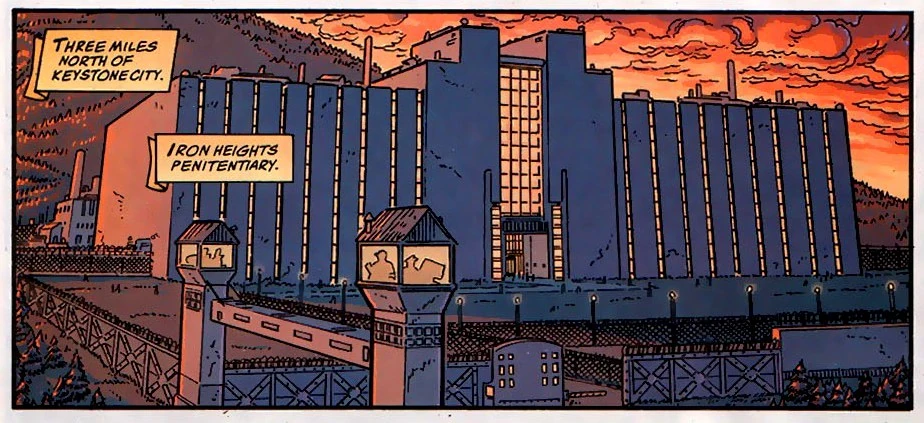 Photo of Crease Clinic as Iron Heights Prison in The Flash