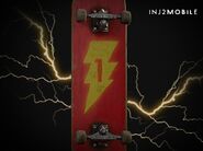 Shazam skateboard