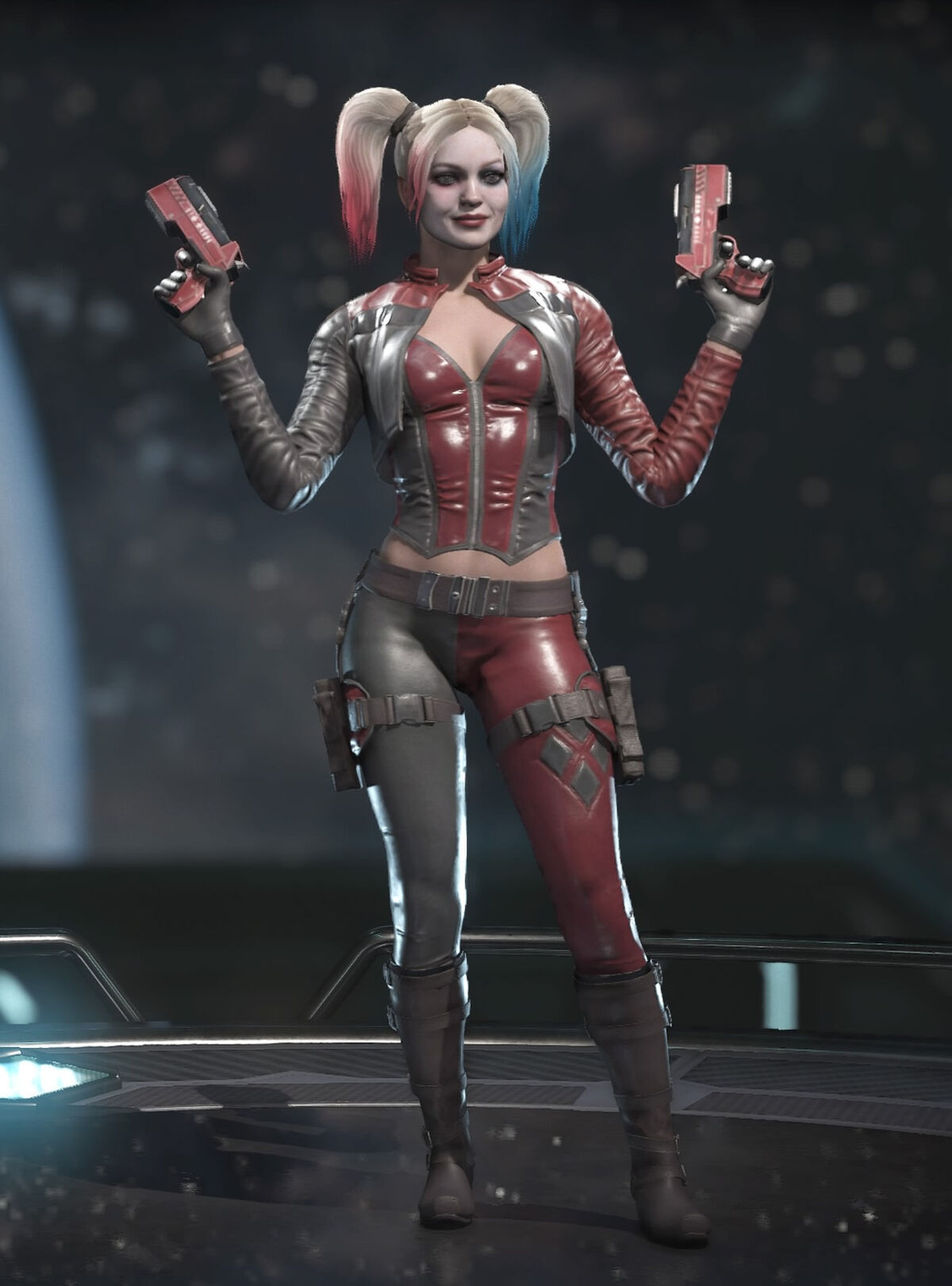 harley quinn arkham city costume injustice