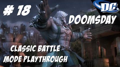 INJUSTICE GODS AMONG US PS3 THIS IS THE DOOMSDAY FOR ALL - CLASSIC BATTLE