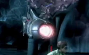 The Phantom Zone projector in the Fortress of Solitude