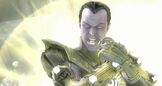 Sinestro activating his Super Move.