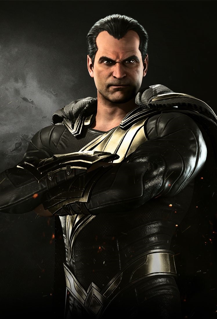 Black Adam entra no elenco de Injustice