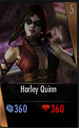 iOS Harley Quinn Card