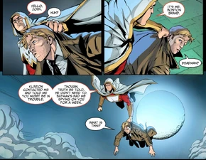 Conversing with Deadman.