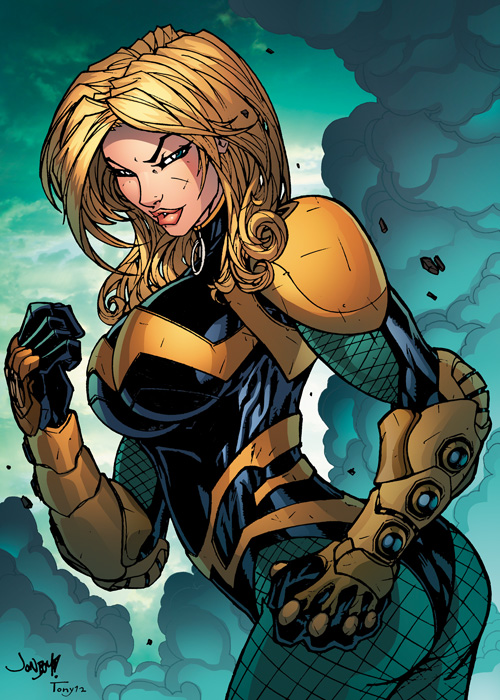 young justice black canary hot