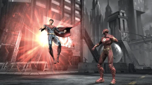 Superman vs The Flash