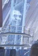 Jor-El's hologram in Injustice 2.