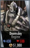 Regime Doomsday