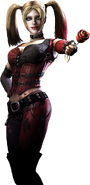 Injustice Mobile Arkham City Harley Quinn Render