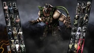 Bane in Character Selection Screen.