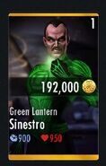 Green Lantern Sinestro