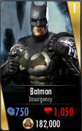 iOS Insurgency Batman Card