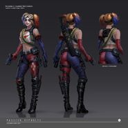 Harley Quinn Alternate Costume 2 Concept