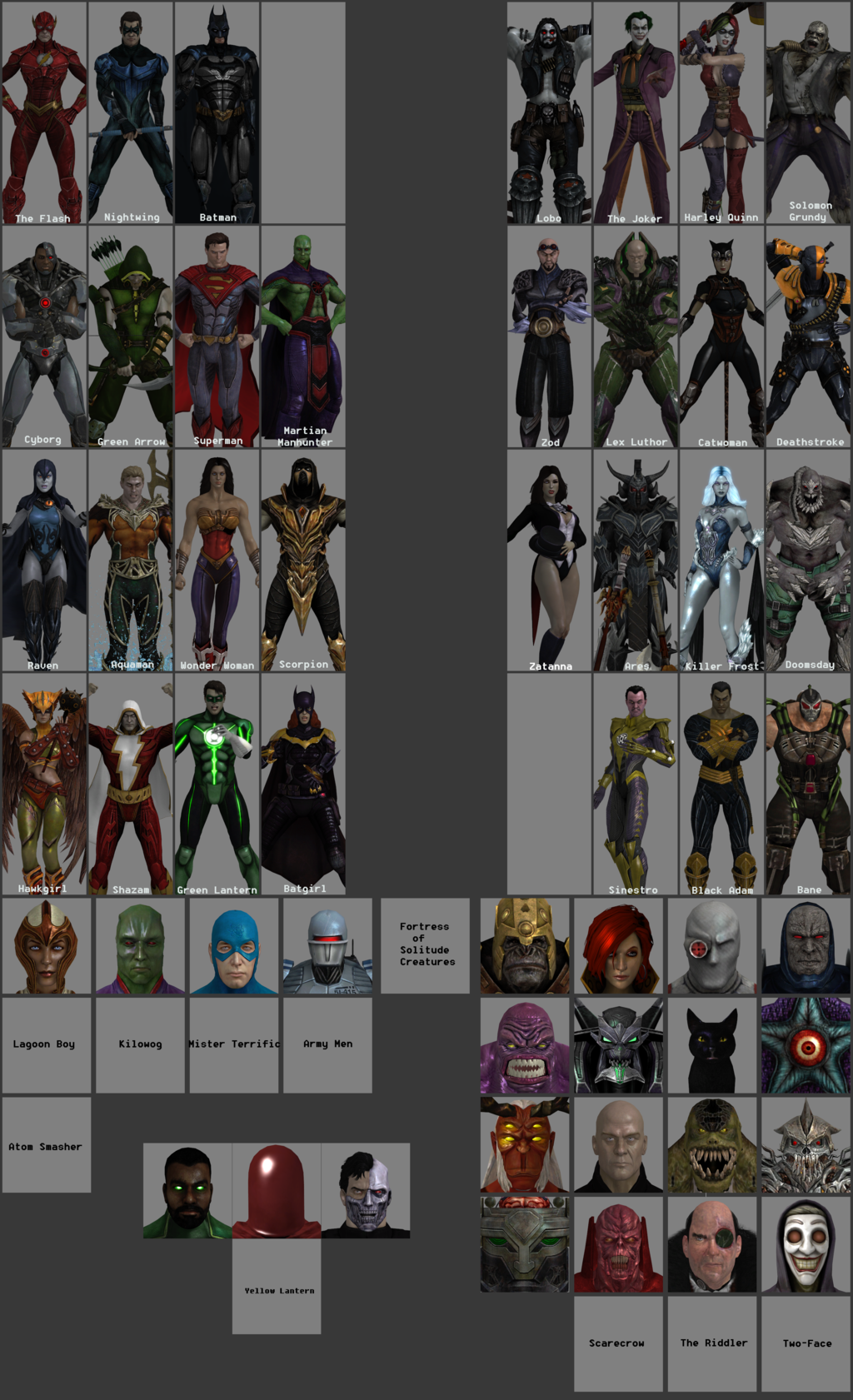 dlc for injustice gods among us characters