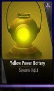 Yellow Power Battery iOS