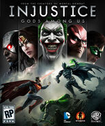 Injustice: Gods Among Us Cover featuring Cyborg