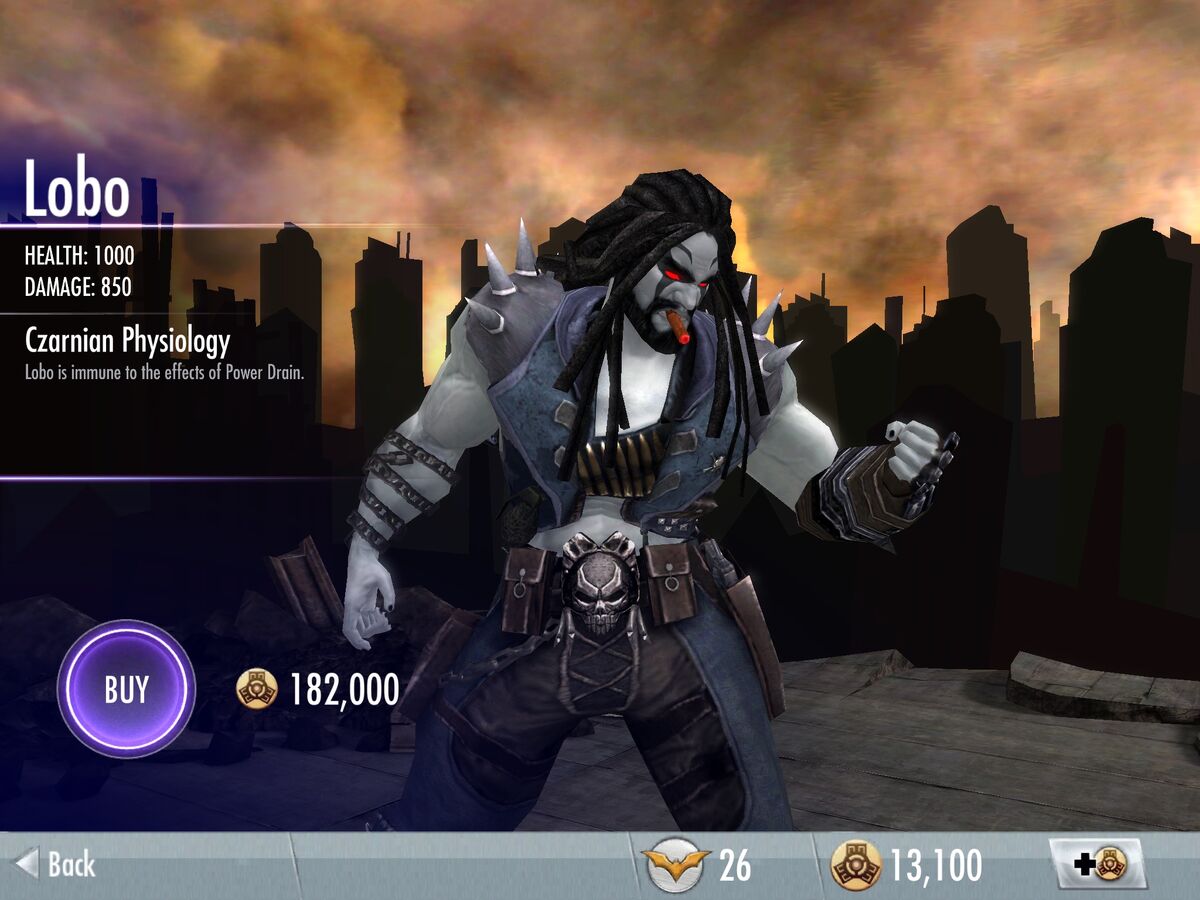 Lobo Injustice: Gods Among Us Mobile Wiki Fandom