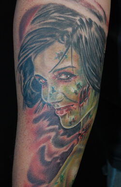 Black Widow by Kyle Dunbar TattooNOW