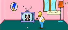 Homer Simpson Saw Game walkthrough-1-