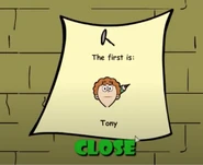 Tony in Pigsaw Final Game