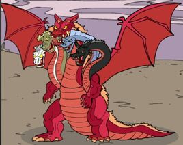 Five-headed dragon
