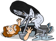 Ibai attacked by Samara