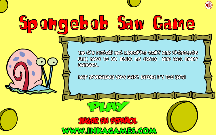 Spongebob Saw Game Inkagames English Wiki Fandom