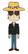 Dross scared (front view)
