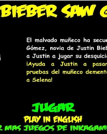 Justin Bieber Saw Game Inkagames English Wiki Fandom
