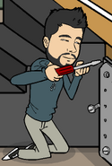 Willyrex uses a screwdriver