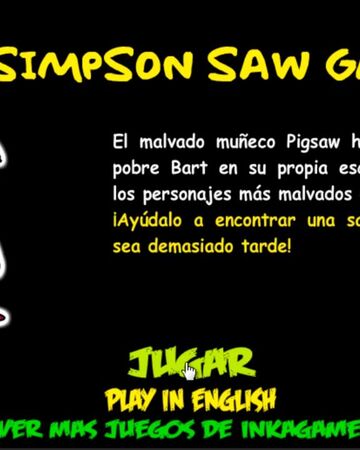 Bart Simpson Saw Game Inkagames English Wiki Fandom