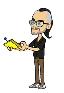 Xokas using the boat's remote