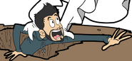 Willyrex being buried alive