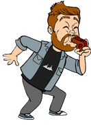 Ibai using a whistle