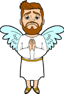 Ibai as an angel