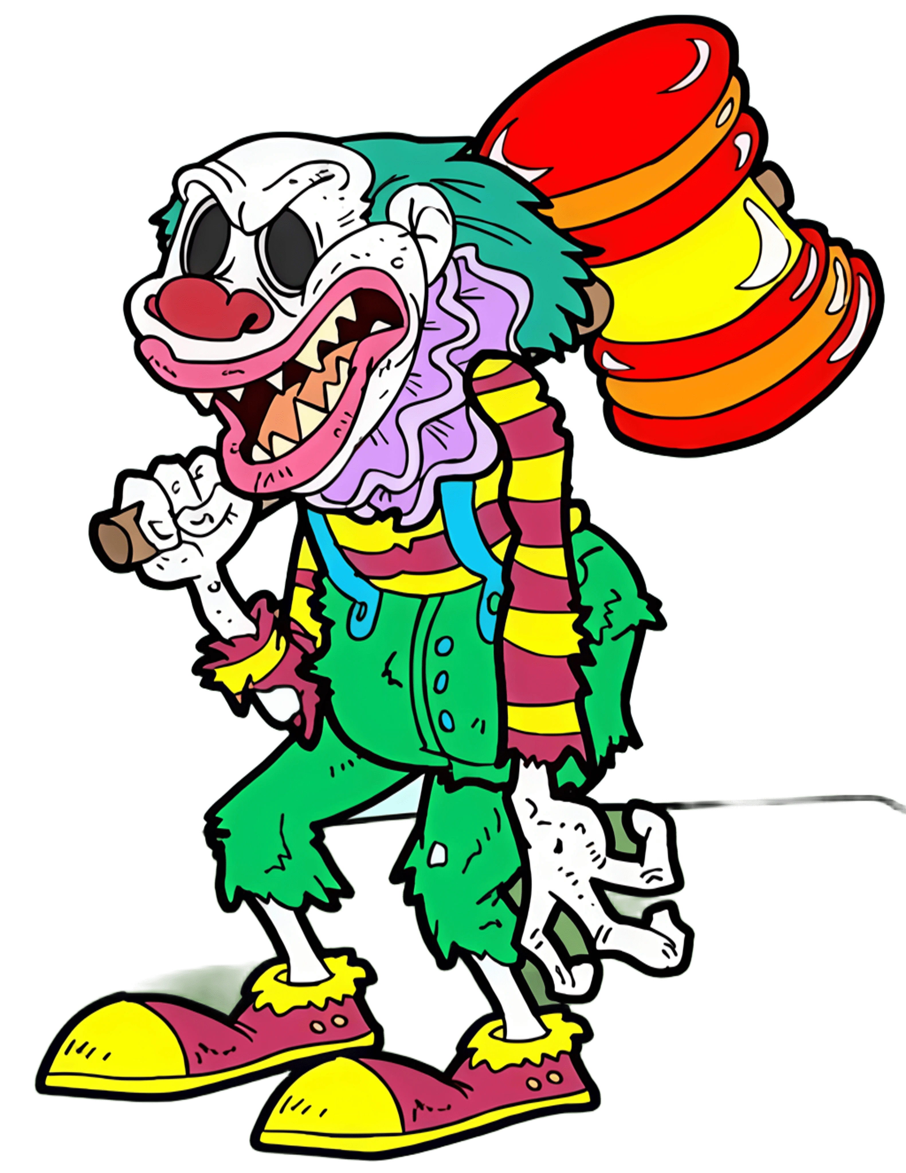 Zombie clown | Mazniac & Dark Dome English Wiki | Fandom