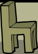 The chair to which ET is tied in Obama: Presidential Escape