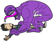 Willyrex was attacked by Venom