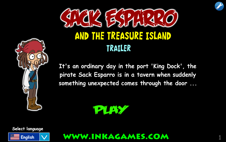 Sack Esparro and the Treasure Island