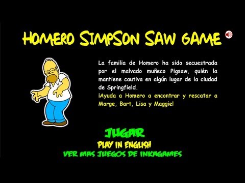 Homer Simpson Saw Game | Mazniac & Dark Dome English Wiki | Fandom