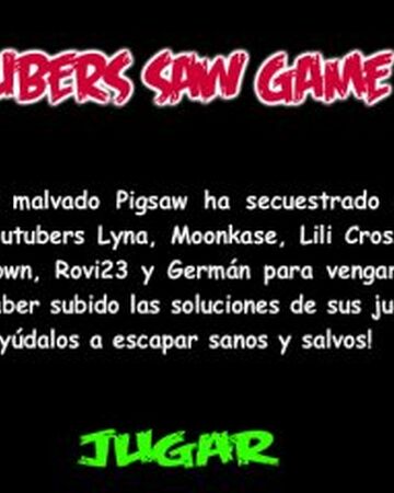 Youtubers Saw Game 2 Inkagames English Wiki Fandom ¡finalmente ha terminado la espera! youtubers saw game 2 inkagames