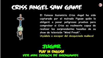 Criss Angel Saw Game Inkagames Wiki Fandom