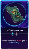 Defense Matrix wiki