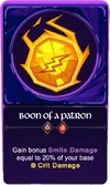 Boon of a Patron wiki