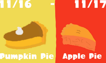 Pumpkin Pie VS Apple Pie