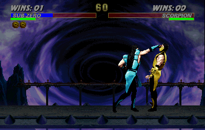 Mortal Kombat  Sub-Zero's Head Rip Fatality 