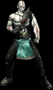 Diseño del personaje en Mortal Kombat Deadly Alliance.